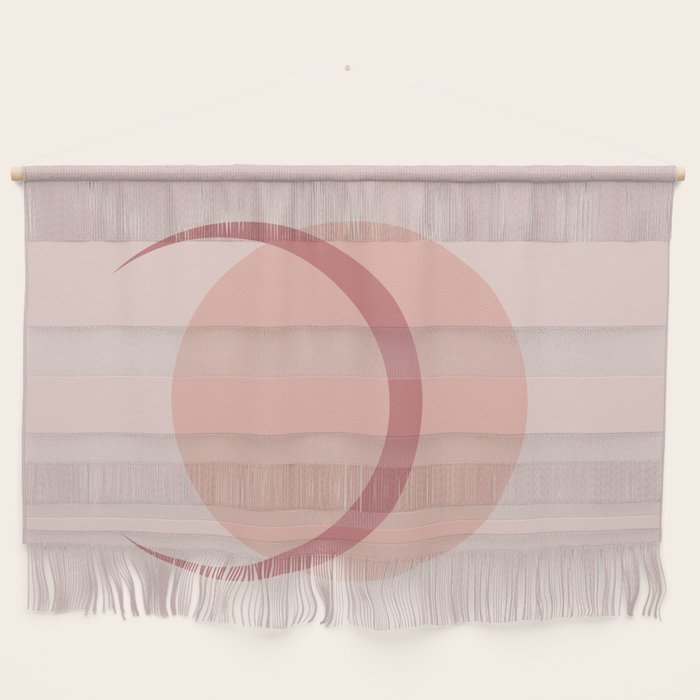 Full / Crescent Abstract Moon VIII Wall Hanging Gallery Image 1