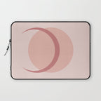 Full / Crescent Abstract Moon VIII Laptop Sleeve Gallery Image 1