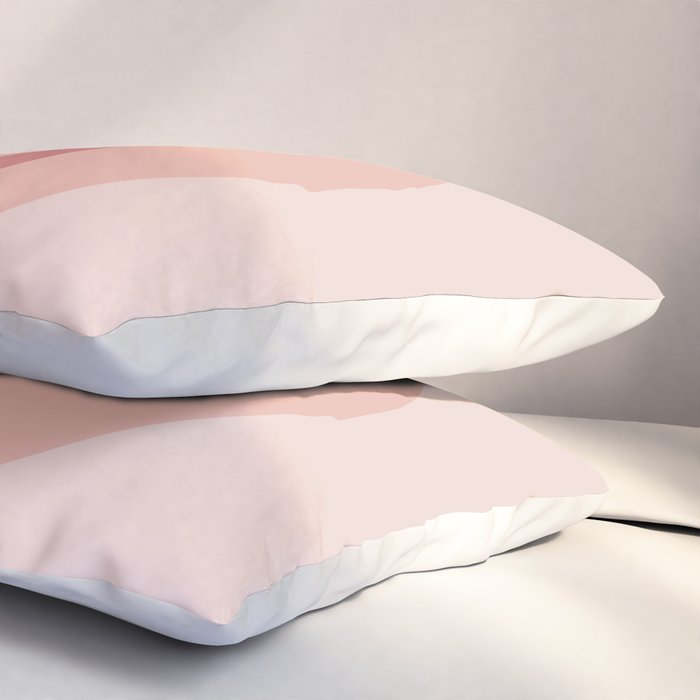 Full / Crescent Abstract Moon VIII Pillow Sham Gallery Image 3