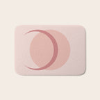 Full / Crescent Abstract Moon VIII Bath Mat Gallery Image 1
