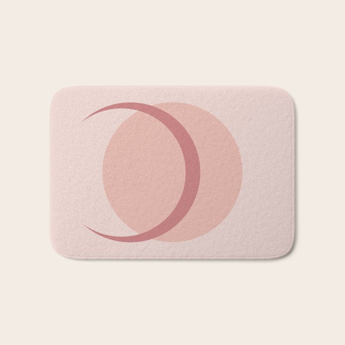 Full / Crescent Abstract Moon VIII Bath Mat Gallery Image 1