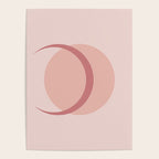 Full / Crescent Abstract Moon VIII Poster Gallery Image 4