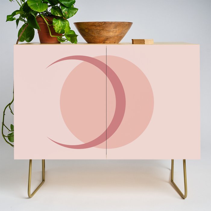 Full / Crescent Abstract Moon VIII Credenza Gallery Image 1