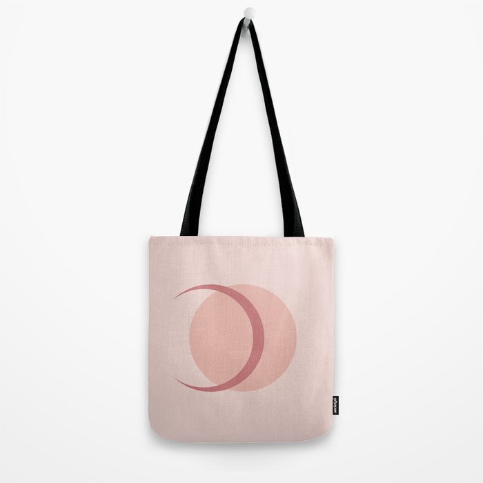 Full / Crescent Abstract Moon VIII Tote Bag Gallery Image 2