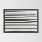 New York: B&W Typography Edition Rug Gallery Image 2