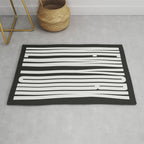New York: B&W Typography Edition Rug Gallery Image 1