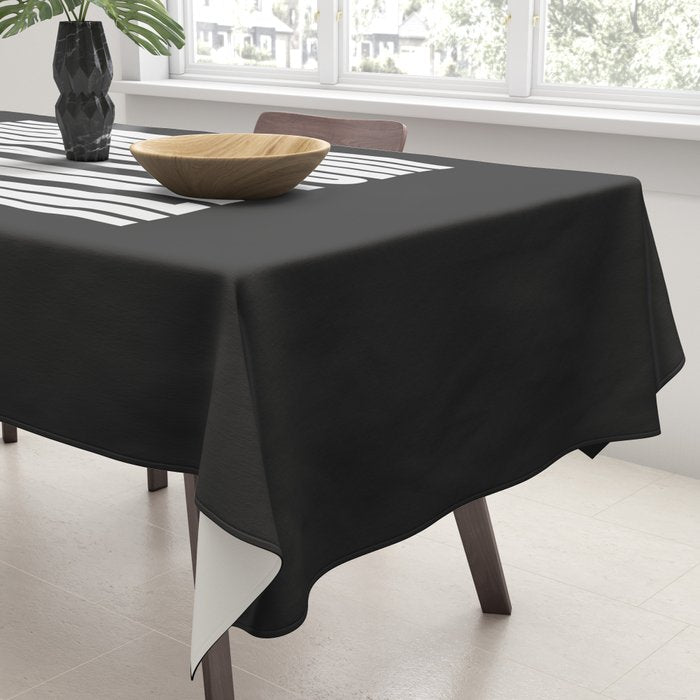 New York: B&W Typography Edition Tablecloth Gallery Image 3