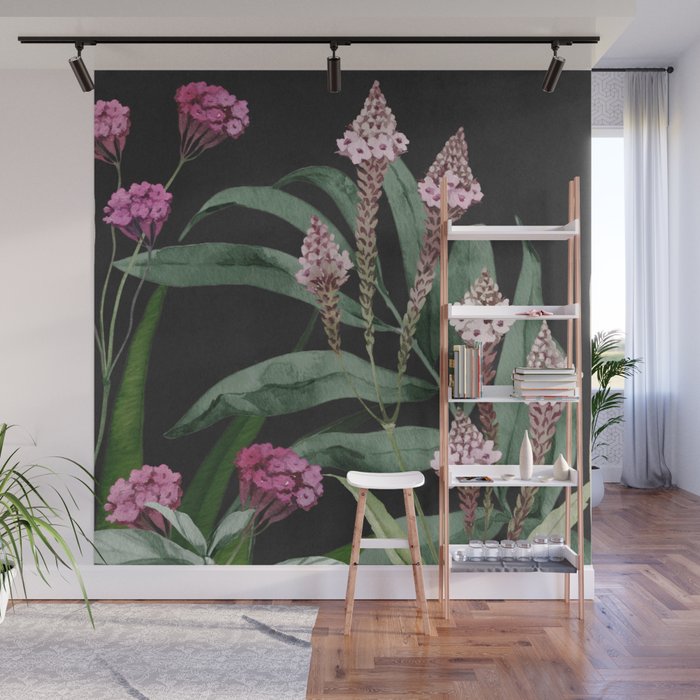 Night Garden Wall Mural Gallery Image 1
