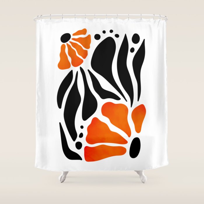 Sunburst Whispers Shower Curtain Gallery Image 1