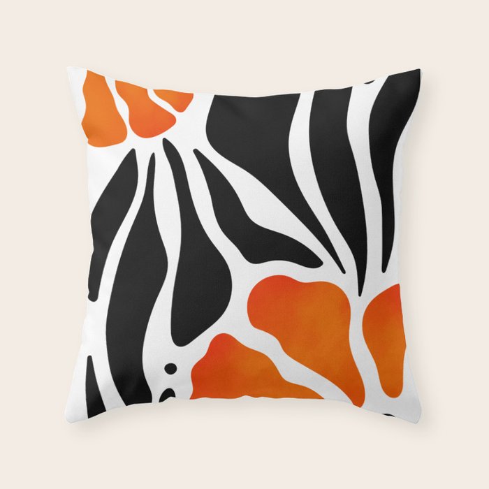Sunburst Whispers Throw Pillow Gallery Image 6