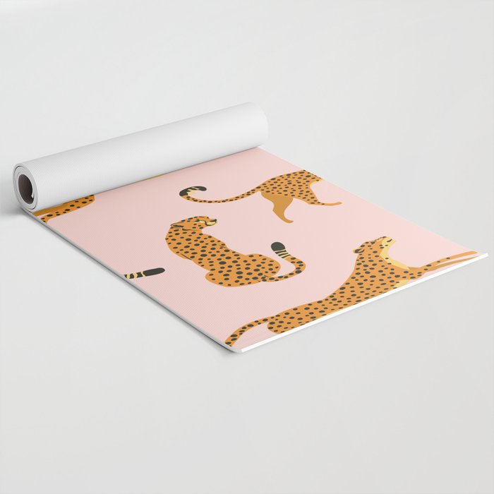 Leopard pattern Yoga Mat Gallery Image 2