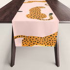 Leopard pattern Table Runner Gallery Image 1