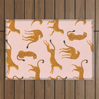 Leopard pattern Outdoor Rug Gallery Image 1