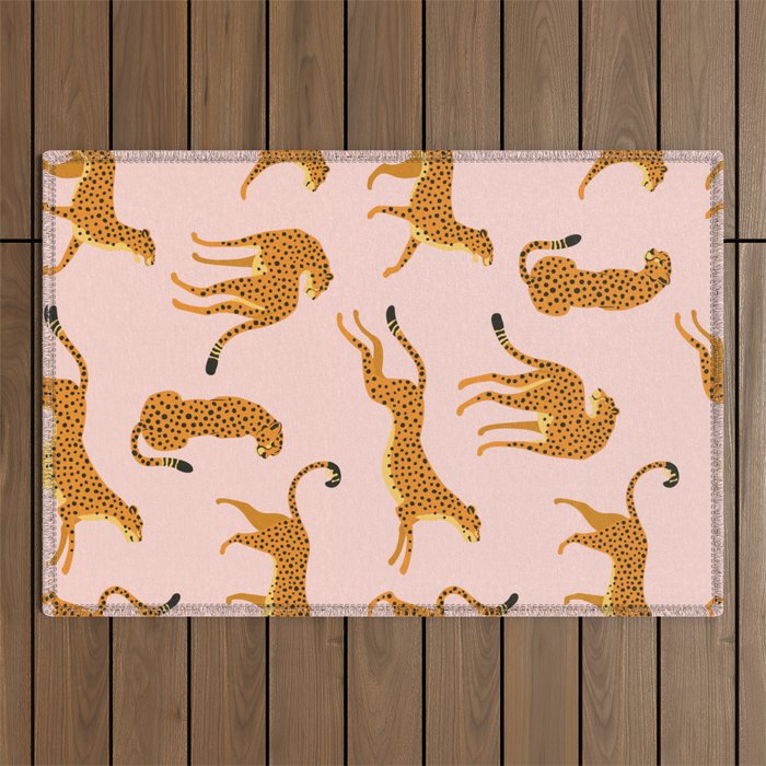 Leopard pattern Outdoor Rug Gallery Image 1