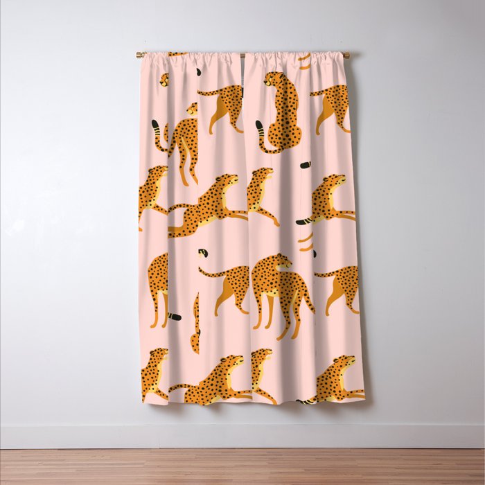 Leopard pattern Window Curtain Gallery Image 3
