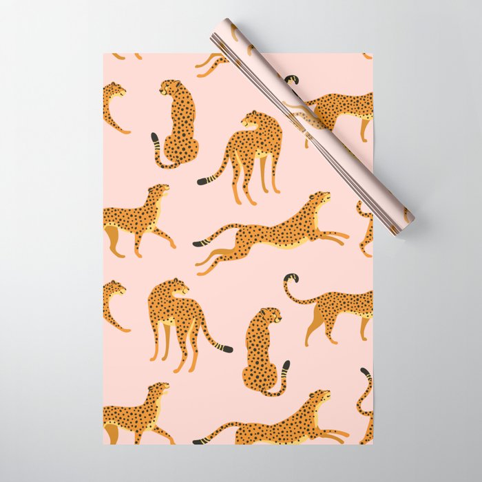 Leopard pattern Wrapping Paper Gallery Image 1