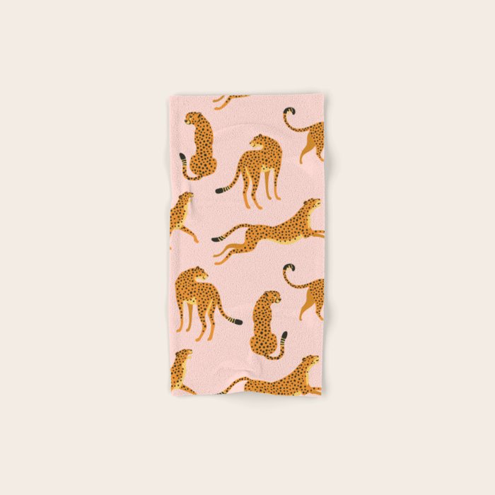 Leopard pattern Bath Towel