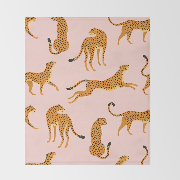 Leopard pattern Throw Blanket Gallery Image 2