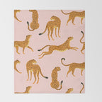 Leopard pattern Throw Blanket Gallery Image 2