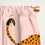 Leopard pattern Window Curtain Gallery Image 2