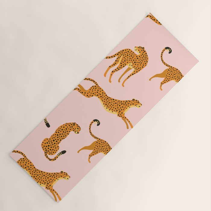 Leopard pattern Yoga Mat