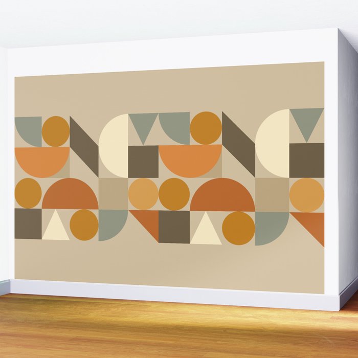 Mid Century 29A Wall Mural Gallery Image 2