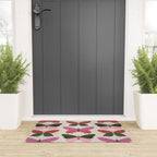 Tattooed Butterflies - Pink & Green Welcome Mat Gallery Image 3