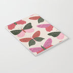 Tattooed Butterflies - Pink & Green Notebook Gallery Image 3