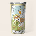 Brunch Reading Travel Mug Gallery Image 2