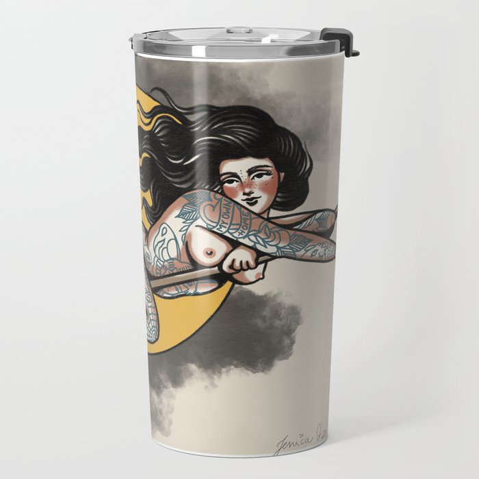 Witty Witch Travel Mug Gallery Image 2