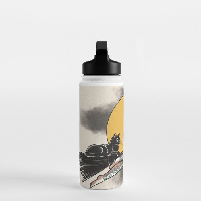 Witty Witch Water Bottle Gallery Image 3