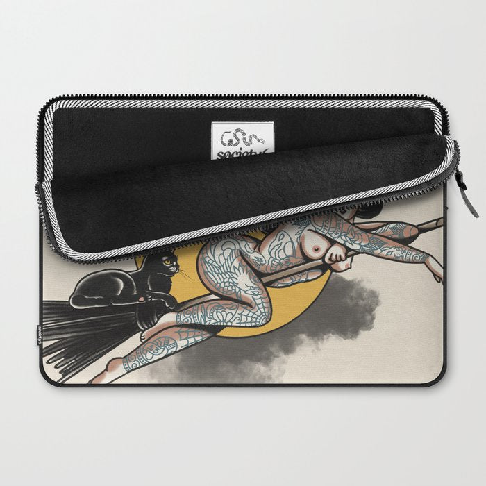 Witty Witch Laptop Sleeve Gallery Image 2