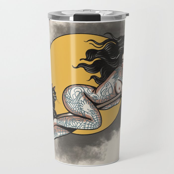 Witty Witch Travel Mug Gallery Image 1