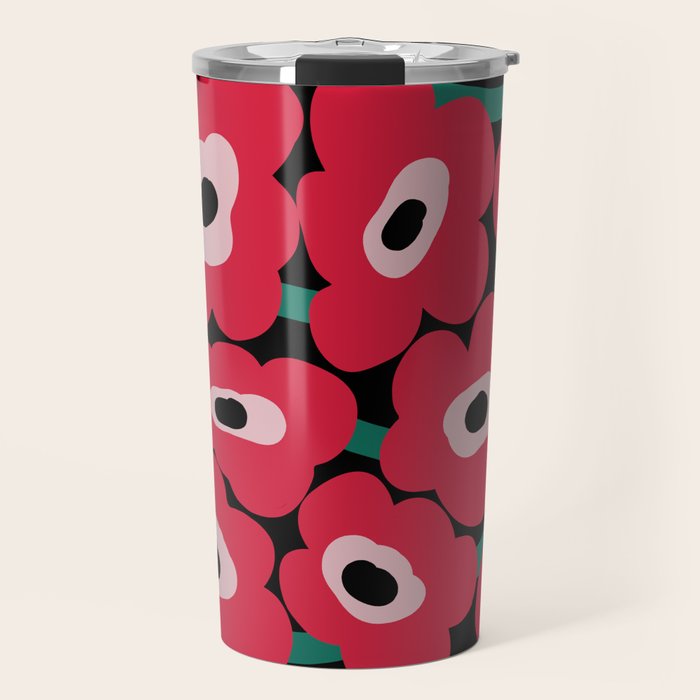 poppy dream night  Travel Mug Gallery Image 1