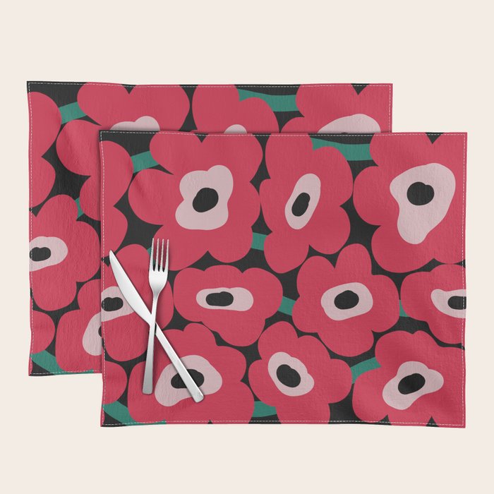 poppy dream night  Placemat Gallery Image 1