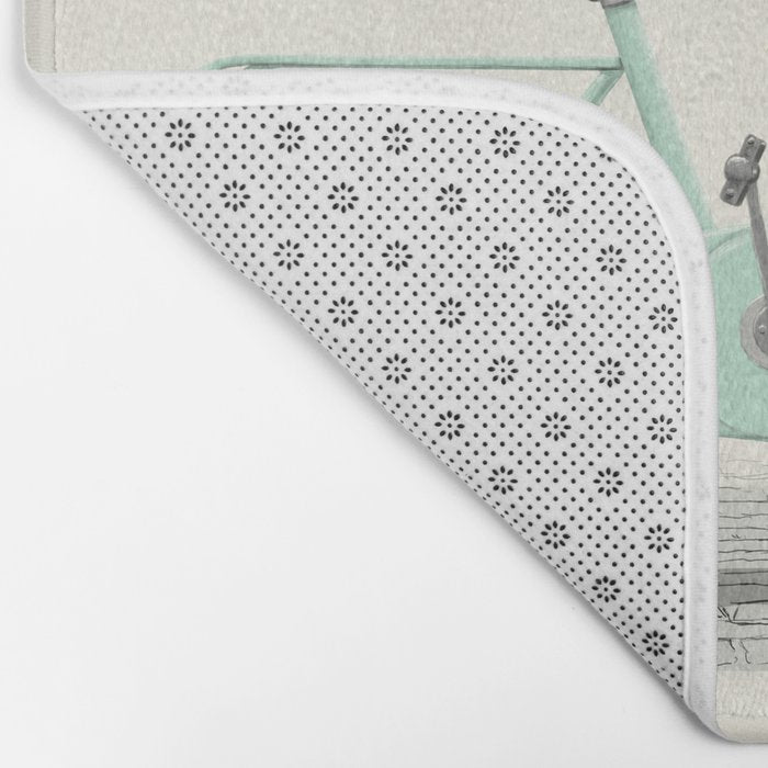 Acid (Blue) Bath Mat Gallery Image 2