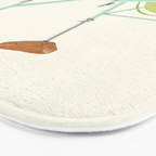 Acid (Blue) Bath Mat Gallery Image 3