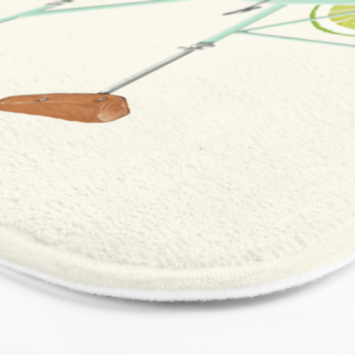 Acid (Blue) Bath Mat Gallery Image 3