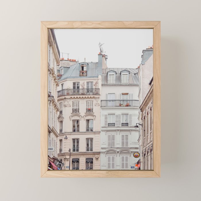 Bonjour Montmartre - Paris Architecture, Travel Photography Mini Art Print Gallery Image 1