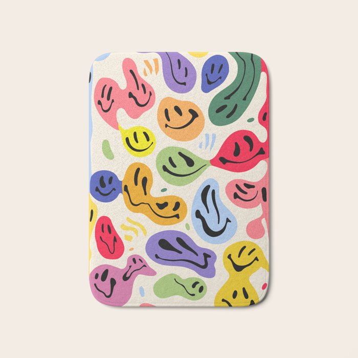 Melted Happiness Colores Bath Mat Gallery Image 1