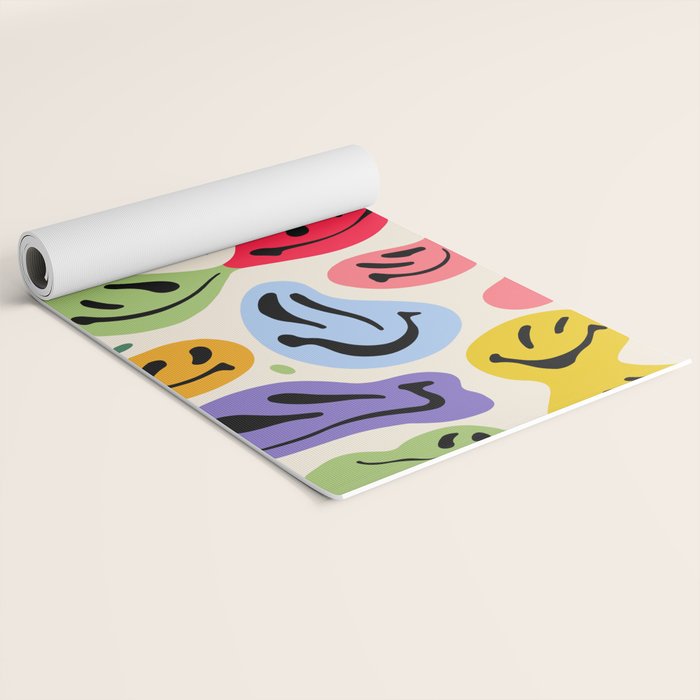 Melted Happiness Colores Yoga Mat Gallery Image 2