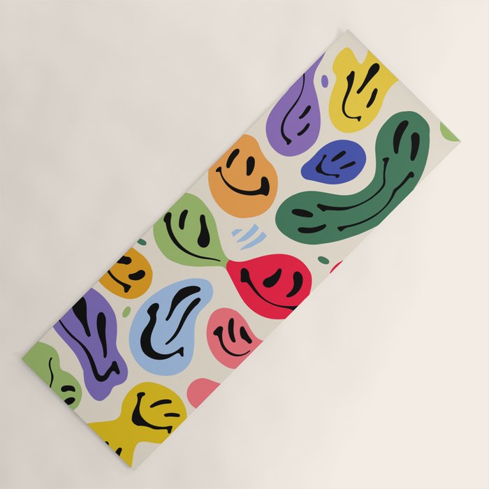 Melted Happiness Colores Yoga Mat Gallery Image 1