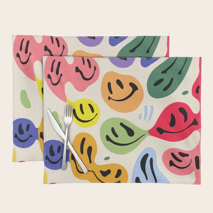 Melted Happiness Colores Placemat
