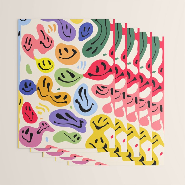 Melted Happiness Colores Wrapping Paper Gallery Image 3