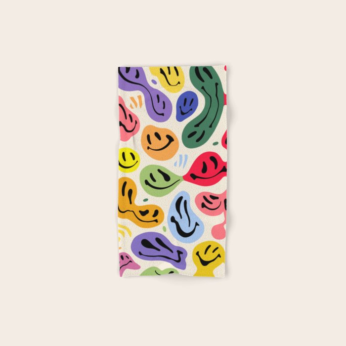 Melted Happiness Colores Bath Towel Gallery Image 1
