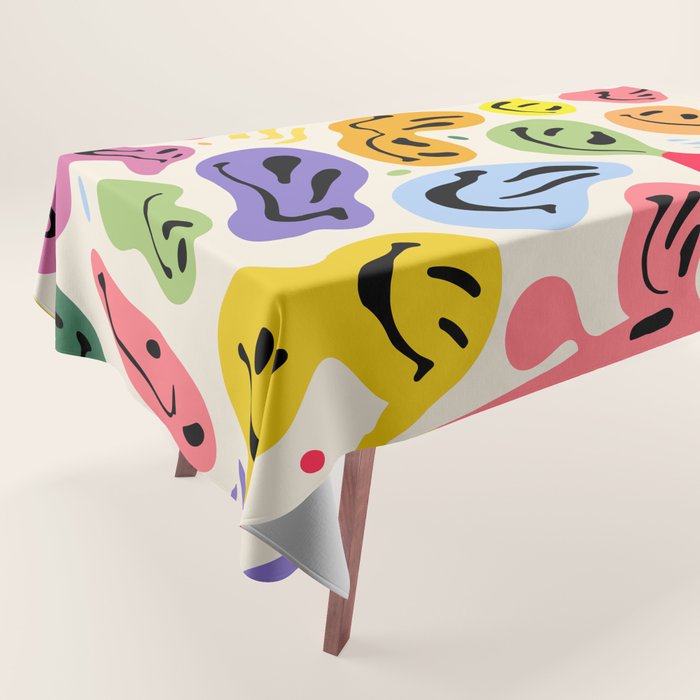 Melted Happiness Colores Tablecloth Gallery Image 1
