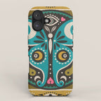 Luna Moth - Gold iPhone Case Gallery Image 1
