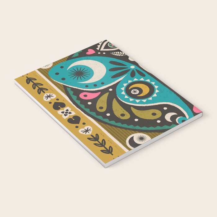 Luna Moth - Gold Notebook Gallery Image 3