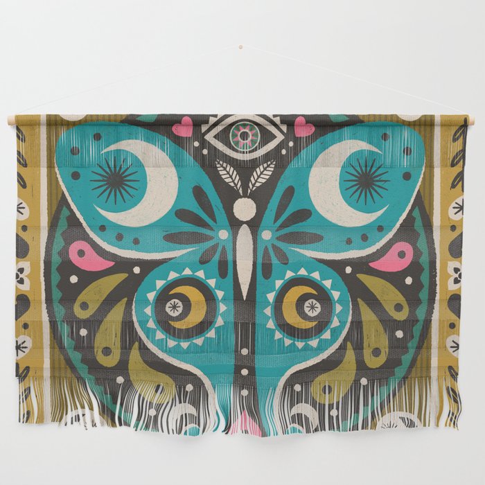 Luna Moth - Gold Wall Hanging Gallery Image 1