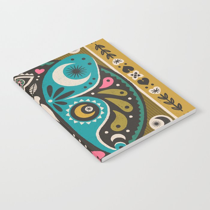 Luna Moth - Gold Notebook Gallery Image 2